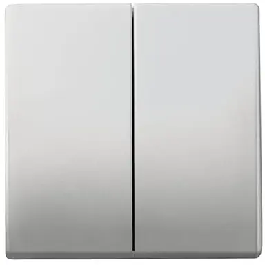 Busch-Jaeger 1785-866 schakelwip 2-voudig Pure Stainless Steel