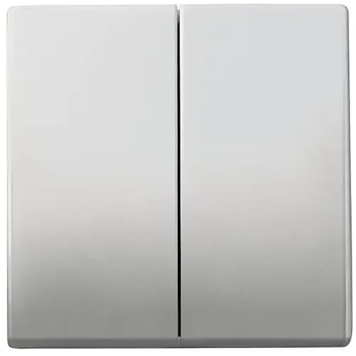 Busch-Jaeger 1785-866 schakelwip 2-voudig Pure Stainless Steel