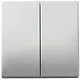 Busch-Jaeger 1785-866 schakelwip 2-voudig Pure Stainless Steel