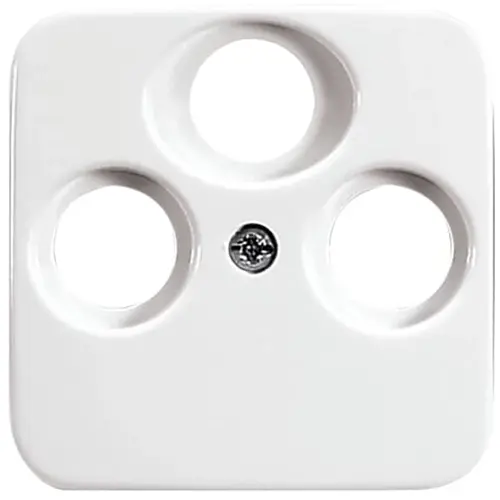 Busch-Jaeger 1743-03-214 centraalplaat antenne + sat / COAX wandcontactdoos Reflex SI