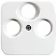 Busch-Jaeger 1743-03-214 centraalplaat antenne + sat / COAX wandcontactdoos Reflex SI