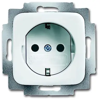 Busch-Jaeger 20 EUCRKS-214-503 wandcontactdoos randaarde kindveilig Reflex SI