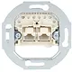 Busch-Jaeger 0214 RJ45 data wandcontactdoos CAT3 parallel bedraad