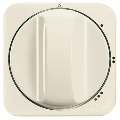 Busch-Jaeger 2542 DR/01-212 draaiknop driestandenschakelaar met nul Standaard SI