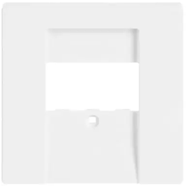 Busch-Jaeger 1766-84 centraalplaat USB / luidspreker studiowit glans