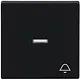 Busch-Jaeger 1789 KI-885 schakelwip controlevenster symbool bel Future Linear zwart mat