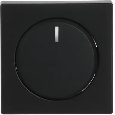 Busch-Jaeger 6540-885-102 dimmerknop draaidimmer Future Linear zwart mat