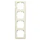 Busch-Jaeger 2514-212K-102 afdekraam-Linear 4-voudig Standaard SI