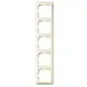 Busch-Jaeger 2515-212K-102 afdekraam-Linear 5-voudig Standaard SI