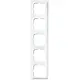 Busch-Jaeger 2515-214K-102 afdekraam 5-voudig Reflex SI Linear
