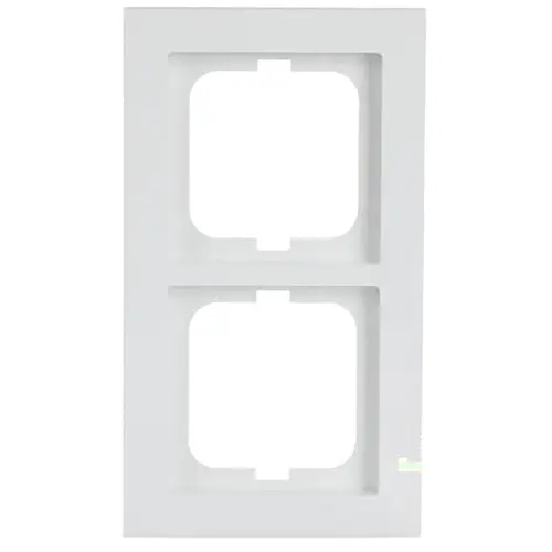 Busch-Jaeger 1722-284 afdekraam 2-voudig Axcent studiowit glans