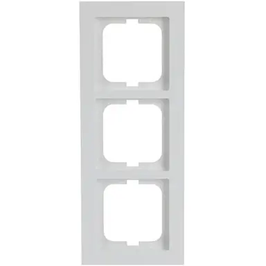 Busch-Jaeger 1723-284 afdekraam 3-voudig Axcent studiowit glans