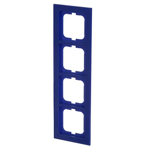 Busch-Jaeger 1724-288 Busch-Jaeger afdekraam 4-voudig Axcent blauw