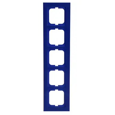 Busch-Jaeger 1725-288 Busch-Jaeger afdekraam 5-voudig Axcent blauw