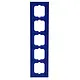 Busch-Jaeger 1725-288 Busch-Jaeger afdekraam 5-voudig Axcent blauw