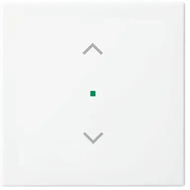 Busch-Jaeger 6232-10-914 bedieningswip met pijlsymbolen tbv bedieningselement flex 1-voudig Balance SI wit glans