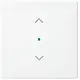 Busch-Jaeger 6232-10-914 bedieningswip met pijlsymbolen tbv bedieningselement flex 1-voudig Balance SI wit glans