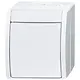 Busch-Jaeger 2601/2 W-54 2-polige schakelaar opbouw Ocean IP44 alpinwit