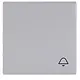 Busch-Jaeger 2520 KI-83 schakelwip symbool bel Future Linear aluzilver