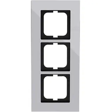 Busch-Jaeger 1723-826-101 afdekraam 3-voudig Carat chroom