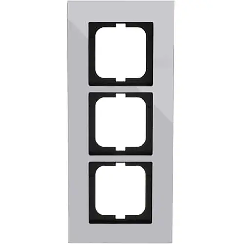 Busch-Jaeger 1723-826-101 afdekraam 3-voudig Carat chroom