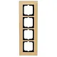 Busch-Jaeger 1724-823-101 afdekraam 4-voudig Carat goud