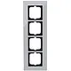 Busch-Jaeger 1724-826-101 afdekraam 4-voudig Carat chroom