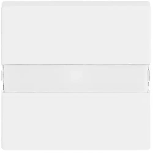 Busch-Jaeger 1764 NLI-84 schakelwip tekstveld en controlelicht Future Linear studiowit glans