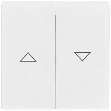 Busch-Jaeger 1785 JA-84 wip jaloezieschakelaar 2-voudig Future Linear studiowit glans