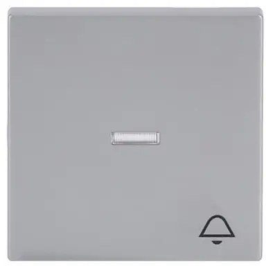 Busch-Jaeger 1789 KI-83 schakelwip controlevenster symbool bel Future Linear aluzilver