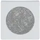 Busch-Jaeger 8253-83 centraalplaat voor luidspreker aluzilver mat