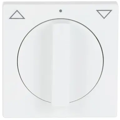 Busch-Jaeger 1740-884 draaiknop jaloezieschakelaar Future Linear studiowit mat