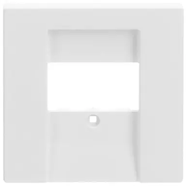 Busch-Jaeger 1766-884 centraalplaat USB / luidspreker studiowit mat