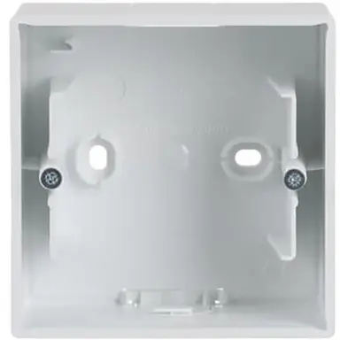 Busch-Jaeger 1701-884 opbouwbak 1-voudig Future Linear studiowit mat