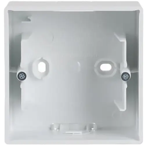 Busch-Jaeger 1701-884 opbouwbak 1-voudig Future Linear studiowit mat