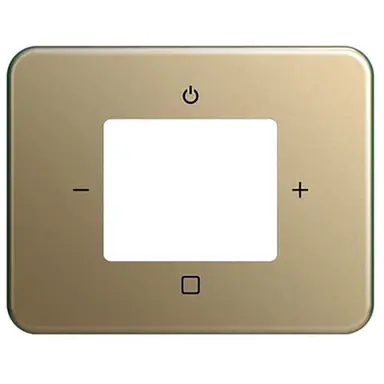 Busch-Jaeger 8252-21-101 centraalplaat tbv digitale radio Alpha brons OP=OP