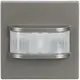Busch-Jaeger 64762-866 bewegingsmelder opzetstuk wachter 180 flex comfort-sensor met selectlens Pure Stainless Steel