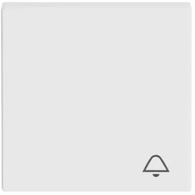 Busch-Jaeger 2520 KI-84 schakelwip symbool bel Future Linear studiowit glans