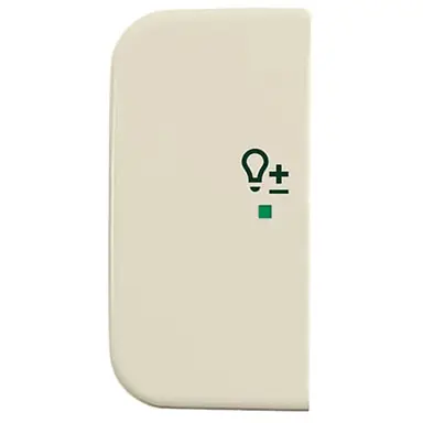 Busch-Jaeger 6234-21-212 bedieningswip links symbool dimmer tbv bedieningselement flex 2-voudig Standaard SI