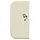 Busch-Jaeger 6234-21-212 bedieningswip links symbool dimmer tbv bedieningselement flex 2-voudig Standaard SI