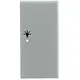 Busch-Jaeger 6231-22-83 bedieningswip rechts symbool licht tbv bedieningselement flex 2-voudig Future Linear aluzilver