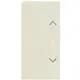 Busch-Jaeger 6232-20-82 bedieningswip links of rechts met pijlsymbolen tbv bedieningselement flex 2-voudig Future Linear creme glans