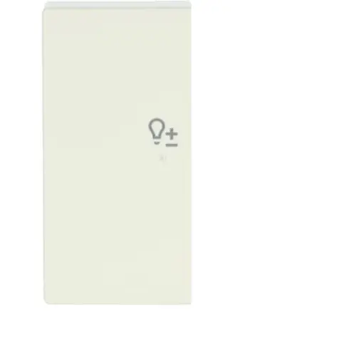 Busch-Jaeger 6234-21-82 bedieningswip links symbool dimmer tbv bedieningselement flex 2-voudig Future Linear creme glans