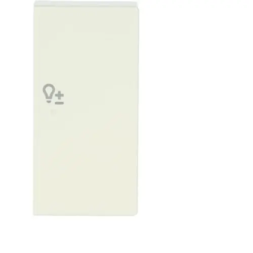Busch-Jaeger 6234-22-82 bedieningswip rechts symbool dimmer tbv bedieningselement flex 2-voudig Future Linear creme glans