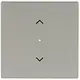 Busch-Jaeger 6232-10-866 Flex-bedieningswip met pijlsymbolen 1-voudig Pure Stainless Steel