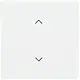 Busch-Jaeger 6232-10-884 bedieningswip 1-voudig met pijlsymbolen tbv bedieningselement flex Future Linear studiowit mat