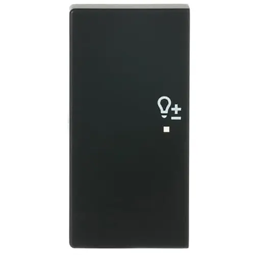 Busch-Jaeger 6234-21-885 bedieningswip links symbool dimmer tbv bedieningselement flex 2-voudig Future Linear zwart mat