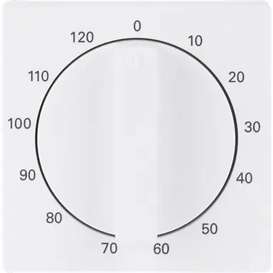 Busch-Jaeger 1771-884-103 draaigreep tijdschakelaar 120 min Future Linear studiowit mat