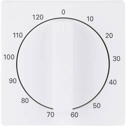 Busch-Jaeger 1771-884-103 draaigreep tijdschakelaar 120 min Future Linear studiowit mat