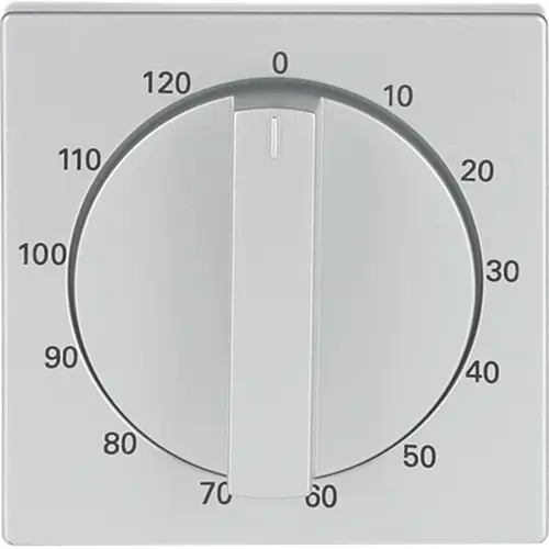 Busch-Jaeger 1771-83-103 draaigreep tijdschakelaar 120 min Future Linear aluzilver